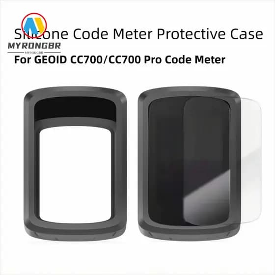 Capa Protetora De Silicone MYRONGBR , De Computador De Bicicleta Anticolisão De Absorção , Para GEOID CC700/CC700