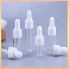 2ml 3ml 5ml Conta-Gotas De Essência Engarrafada Frasco Com Óleo Essencial Pequeno