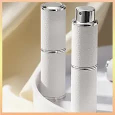 8 Ml Mini Frasco De Perfume Portátil Recarregável De Sub-Garrafas De Couro De Alta Qualidade Viagem Vazia Recipientes