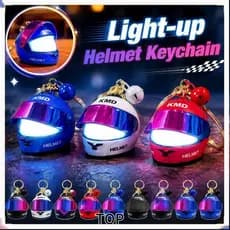 TOPABC Mini Pingente De Luz Noturna , Chaveiro Leve E Fresco Para Capacete Iluminado , Multifuncional Bolsa De