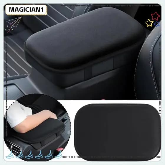Almofada De Apoio De Braço Para Carro MAGICIAN , Reforço Confortável De Aumento Macia De Pelúcia