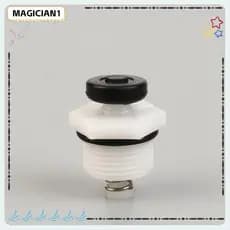 Junta Do Interruptor De Pressão MAGICIAN , Plugue De Abertura Automática Branco De Plástico , Acessórios Para Lavadora