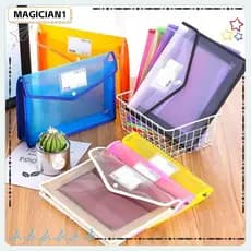 Pastas De Arquivo MAGICIAN A5 Pasta De Envelope De Bolsa De Armazenamento De Papelaria À Prova D'água Durável