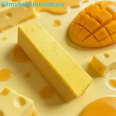 MXFASHIONESB Matcha Mango Cheese Stick , Liberação De Mão Sensorial Macio E Lento Bastão De Manteiga , 14 Cm