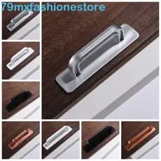 Puxador De Porta MXFASHIONESB , Maçaneta Sem Perfuração Montada Em Superfície , Maçanetas Autoadesivas Gabinete Push-pul