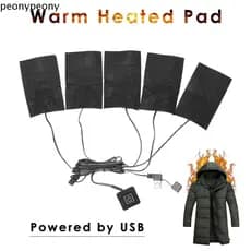 Almofada De Aquecimento PEONY Jaqueta Aquecida Elétrica Térmica De Inverno Acessórios De Vestuário Quente
