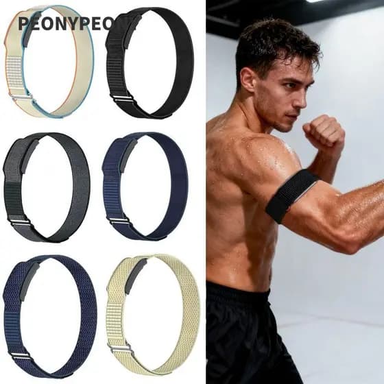 PEONY Sport Band Bíceps , Loop Design Ajustável Fitness Tracker Arm Nylon Para Amazfit Helio Strap