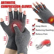 Luvas De Compressão Para Artrite-Aliviar O Desconforto Das Mãos-Luva De Tela Sensível Ao Toque-Antiderrapantes Ciclismo