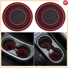 Porta-Copos Para Carro , Tapete De Acessórios Internos Automotivos À Prova De Poeira , Almofadas De Suporte Garrafa De Á