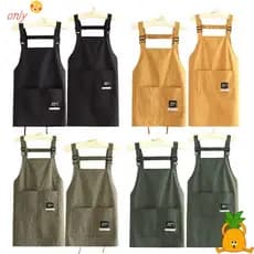 ONLYGOODS Aventais De Cozinha , Avental De Barbeiro À Prova D'água De 2 Tamanhos , Roupas De Trabalho Respiráveis Profis
