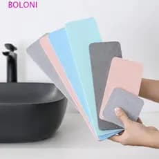 Porta-Copos De Diatomita BOLONI , Tapete Antiderrapante À Prova De Umidade , Almofada Absorvente De Água Espessada Resis