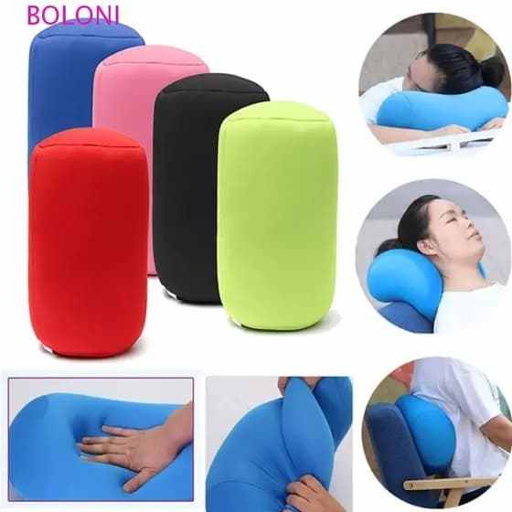 Almofada Traseira BOLONI , Mini Fronha De Cabeça Cilíndrica , Travesseiro Longo Super Macio E Conveniente Para Dormir