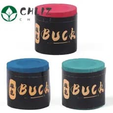 CHLIZ 2 Pçs/Set Giz De Bilhar , Cue Vermelho Azul Verde Antiderrapante , Acessório De Snooker Com Ponta De Taco