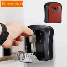 forevergo Password Lock Box Anti-theft Home Cat Eye Storage Management Decoração Senha Segura Caixa De Chave De Parede Durável Montada Em H5W2