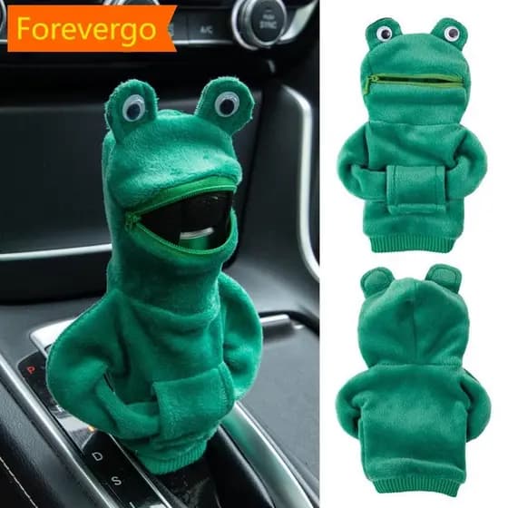 forevergo Hoodie Capa De Mudança De Marcha Do Carro Fashion Gearshift Cute Cartoon Alavanca Acessórios Interiores Automóvel T5U2