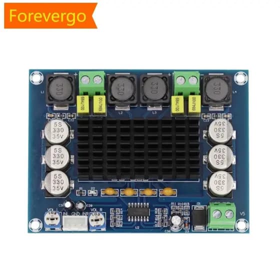 forevergo 120W * 2 TPA3116D2 Placa Amplificadora De Áudio Estéreo De Potência Digital De Dois Canais DC 12V-26V S9Z2