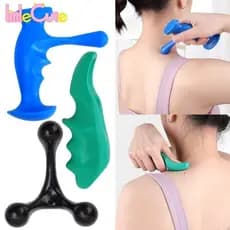 Massageador Em Forma De T-Bastão De Relaxamento Muscular Corporal-Suprimentos De Saúde-Massageadores De Polegar E Ponto