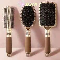 BJIA Hair Escova , Pente De Almofada De Ar Molhado Ouro Cacheado Massagem Retângulo Oval De Alta Qualidade