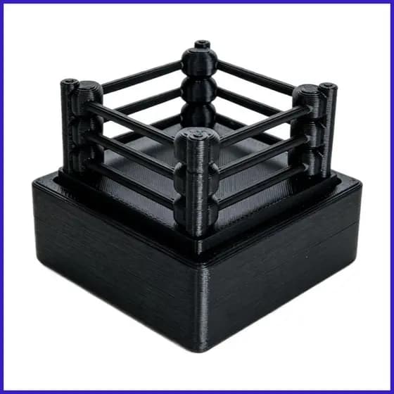 Anel De Luta Livre Clicker Satisfatório Clique Ação Botão De Imprensa Divertido Mini Fãs Esportivos Brinquedo Fidget Par