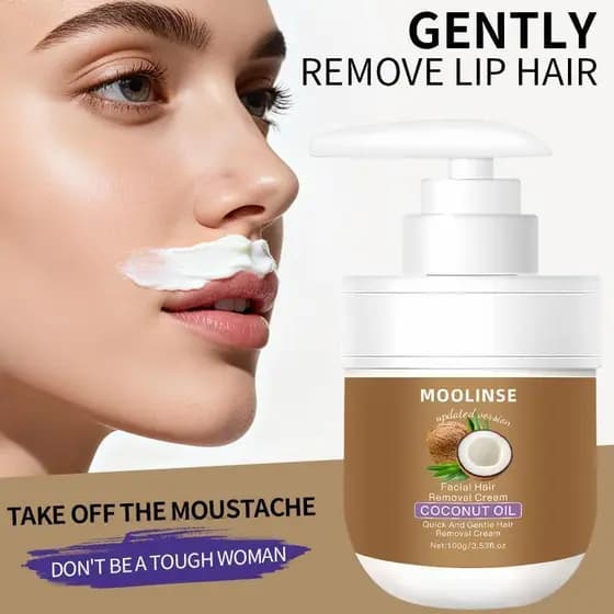 Creme Removedor De Pêlos Faciais 100g Loção Depilatória De Pele De Remoção Corporais Para Rosto Corpo keabr