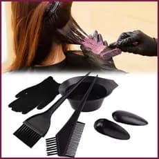 Kit De Tintura Para Cabelo , Reutilizável , Portátil , Cobertura Cinza , Destaque , Salão De Beleza , Ferramentas De Bra