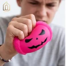 Abóbora Cristalina Fidget Squeeze Balls Slow-rebound Fidgets Brinquedo Sensorial Para Alívio Do Humor [Ddouble.br]