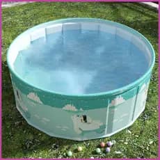 Piscinas Infantis Para Quintal , Banheira Não Inflável , 160x160x45cm , Piscina Dobrável Crianças , Animais De Estimação
