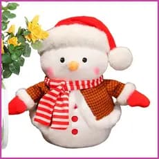 Boneco De Neve Brinquedo De Pelúcia Natal Bonito Colecionável Animal Para Decorações De Festa De Férias kerimy