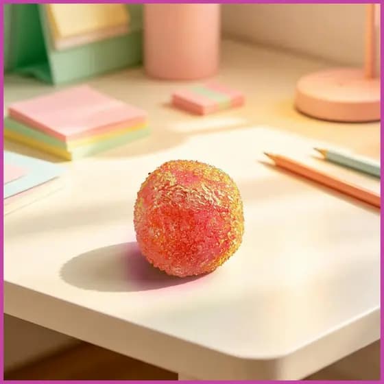 Brinquedos De Apertar 2.16 Polegada Macio Não-Pegajoso Elástico Bola Para Idade 6 Ou Mais Meninos Meninas Meia Stuffers