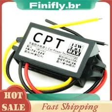 Conversor De Energia Para Carro 12V A 5V 3A 15W Veículo , Caminhão , Volt