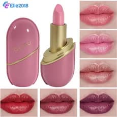 GKGU Gloss Labial Anti-Linhas, Não Desbota, Fácil de Aplicar, Gloss Labial em Pó Matte, Gloss Labial Matte com