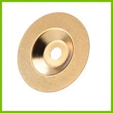 Disco De Lixa Diamantado De 100 mm De Corte Ferramenta De Polimento De Rebolos Para Mármore Cerâmica De Dupla Face Brasada A Vácuo iadbr