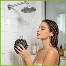 Esponja De Banho Bucha Suave E Rica Para Mulheres Adultos Criança Casa Spa Férias Viajar Hotel iadbr