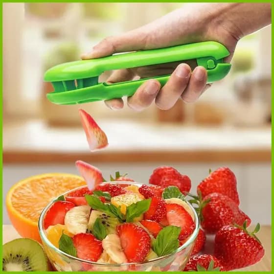 Fatiador De Uva Ergonômico , Ferramenta De Quarto De Frutas , Portátil Para Preparação De Alimentos , Tomates , Cereja ,