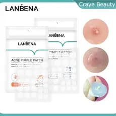 LANBENA Adesivo Mestre Para Espinhas De Acne À Prova D'água ClearFit Uso Diurno (0.1 Mm)/Noturno (0.3