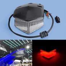 Luz Traseira Da Motocicleta LED Lâmpada De Parada Freio Apto Para Yamaha WR250F WR250FK WR450F