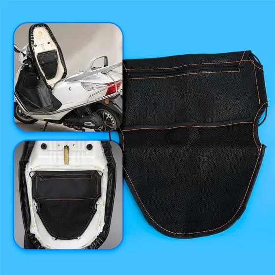 Universal Motocicleta Scooter Sob O Assento Saco De Armazenamento Diversos Balde Organizador Bolsa