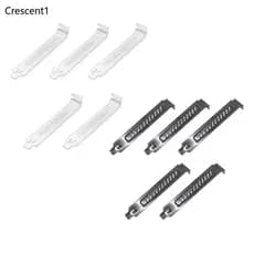 Crescent1 5pcs Slot Cover Suportes Para Desempenhos Resfriamento Filtro Poeira