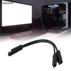 Crescent1 18AWG SAE Splitters 1 A 2 3 4 Extensão Automotivo Alimentação
