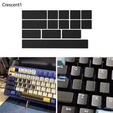 Crescent1 Teclados Antiderrapantes Apertos Chave Silicone Adesivos Fácil Instalação Para Estabilidade