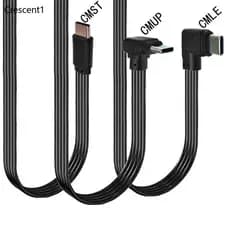 Crescent1 USB Para Type C Sincronização Fio Transferência 480 Mbps Telefone Lâmpada Mesa