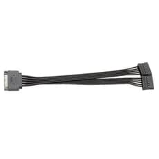 15 Pinos Para 2 Fêmeas Adaptador Divisor Energia Extensão 18AWG