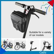 Cadiz * WILD MAN-E8 Bolsa Para Guidão À Prova D'água Universal Rígida De Armazenamento Com Feixe Frontal Mountain Bike S