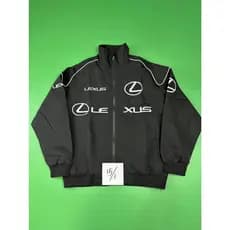 F1 Racing Jersey Primavera Outono Jaqueta Retro Ciclismo Jaqueta Bordada Estilo Fino Homens Mulheres