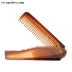 [lovego] Pentes De Bolso Dobráveis Portáteis Óleo Plástico Barba Ferramenta De Estilo De Cabelo Para Homens Mulheres Pen