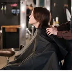 [lovego] Capa De Barbeiro Qui Dry Bla Salon Ajustável À Prova D'água Para Corte De Cabelo Homens E Mulheres Branqueament