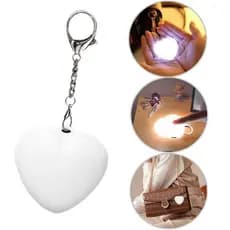 { CARDA } Luz Brilhante Em Formato De Coração Sensível Ao Toque LED De Bolsa Com Detecção Automática Ativada Por Noturna