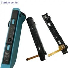 { CARDA } Trilho Deslizante LR Esquerdo Direito De Substituição Com Cabo Flexível SL SR Para Nintend Switch NS Joy-Con J