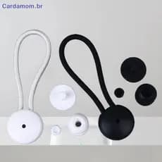 { CARDA } Tru Tie Down Kit Prendedor Bungee Sho Cord Cover Clip Loop Com Botão Para Barco Marinho RV Caravan Car [BR]