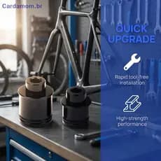 { CARDA } Adaptador De Cubo De Eixo Passante De 12 Mm 15 A 9 Para Roda Traseira De Bicicleta Conversor QR De Fácil Insta